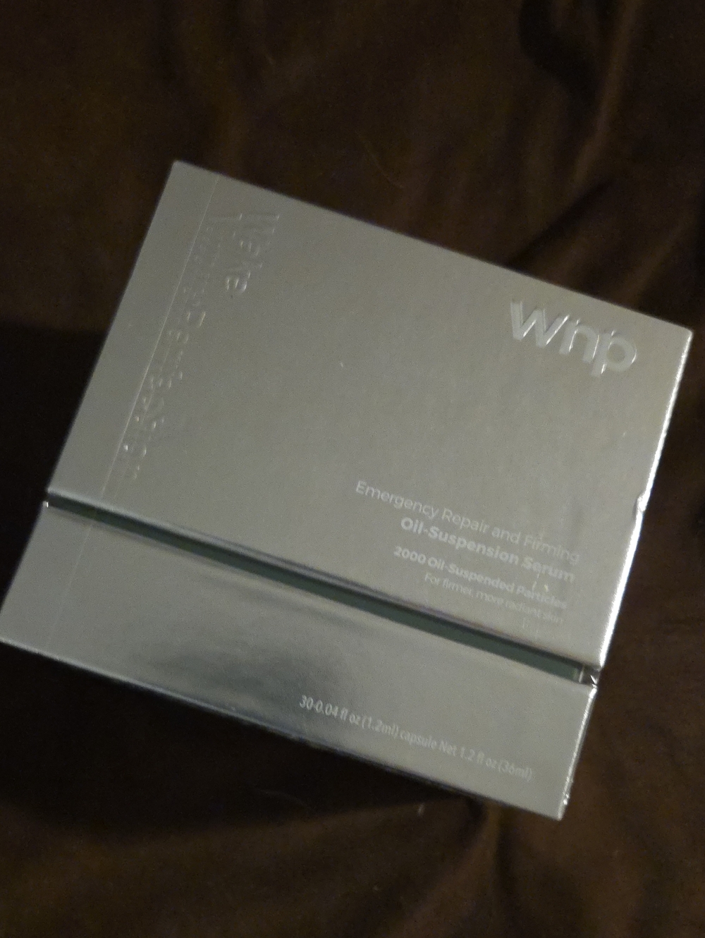 WnP Silver Korean Oil-Suspension Skin Repair Serum — 30/ Bx Nib Sealed